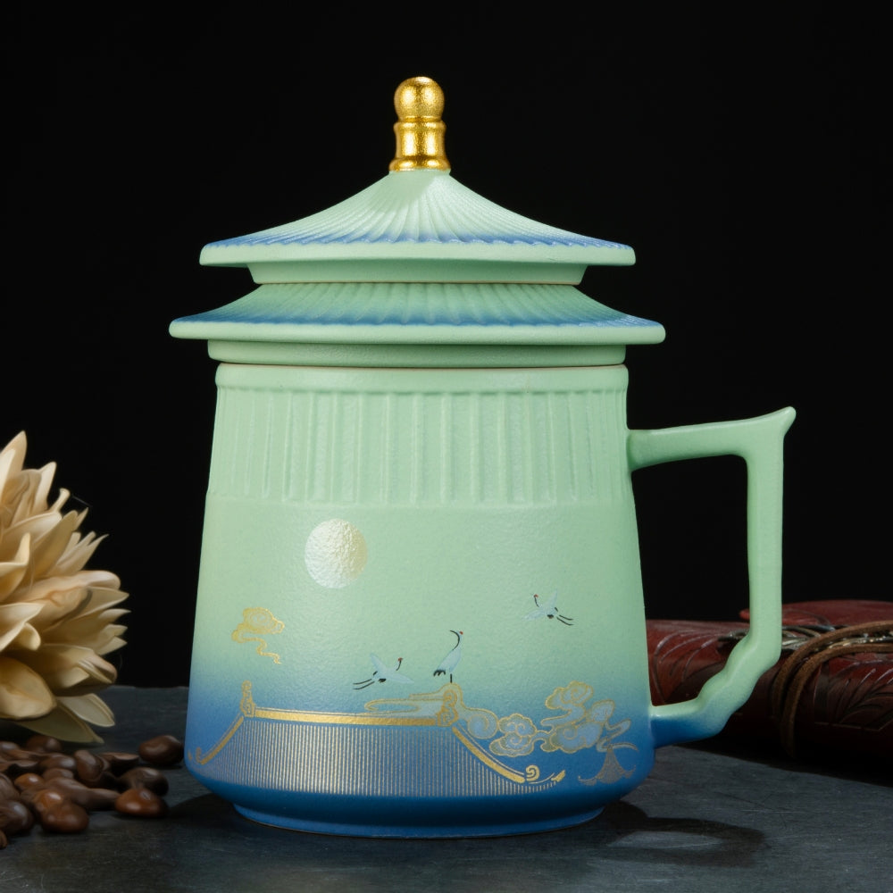 Timeless Tradition – Forbidden City Tea & Coffee Mug