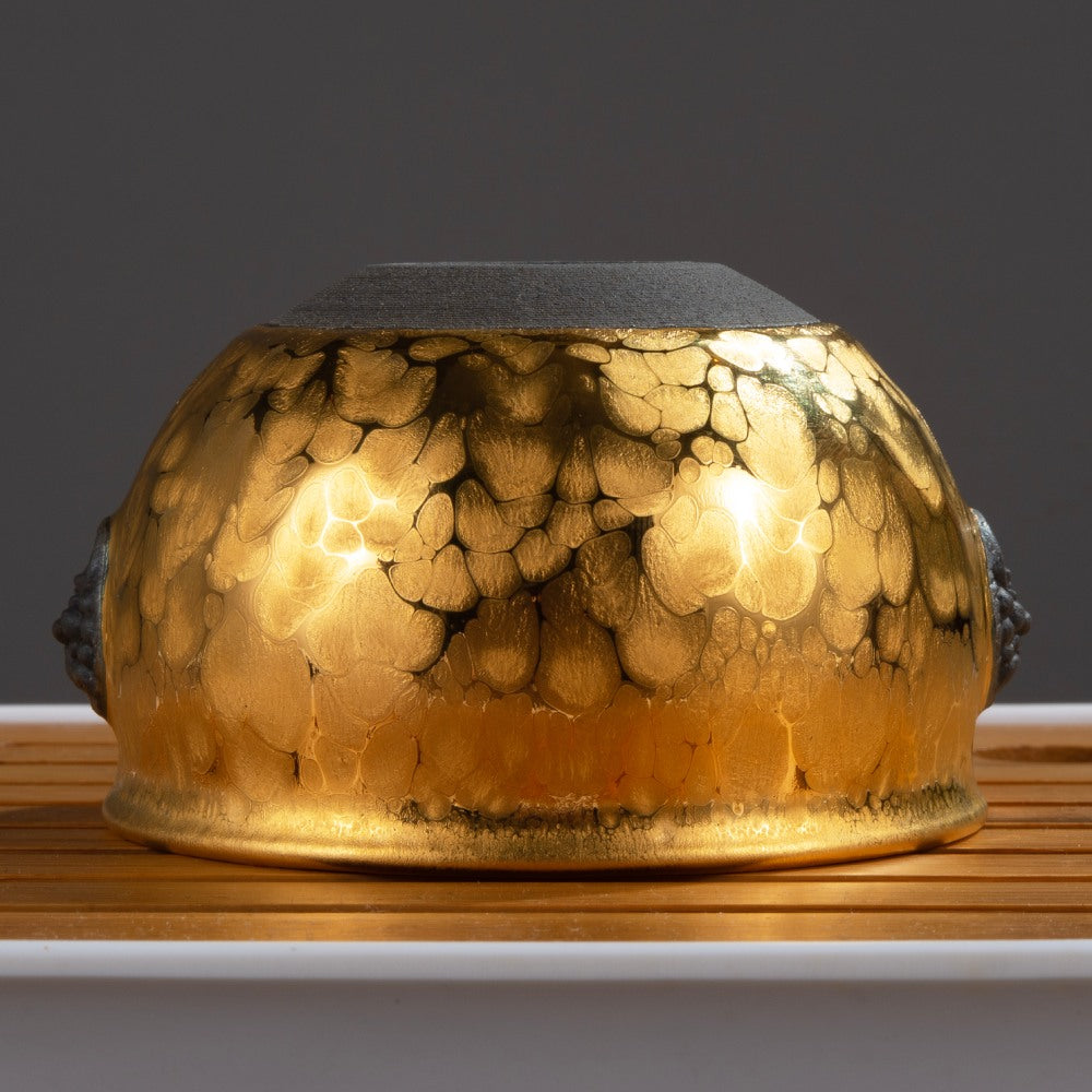 Lion Jian Zhan Tenmoku Tea Cup – Strength & Elegance