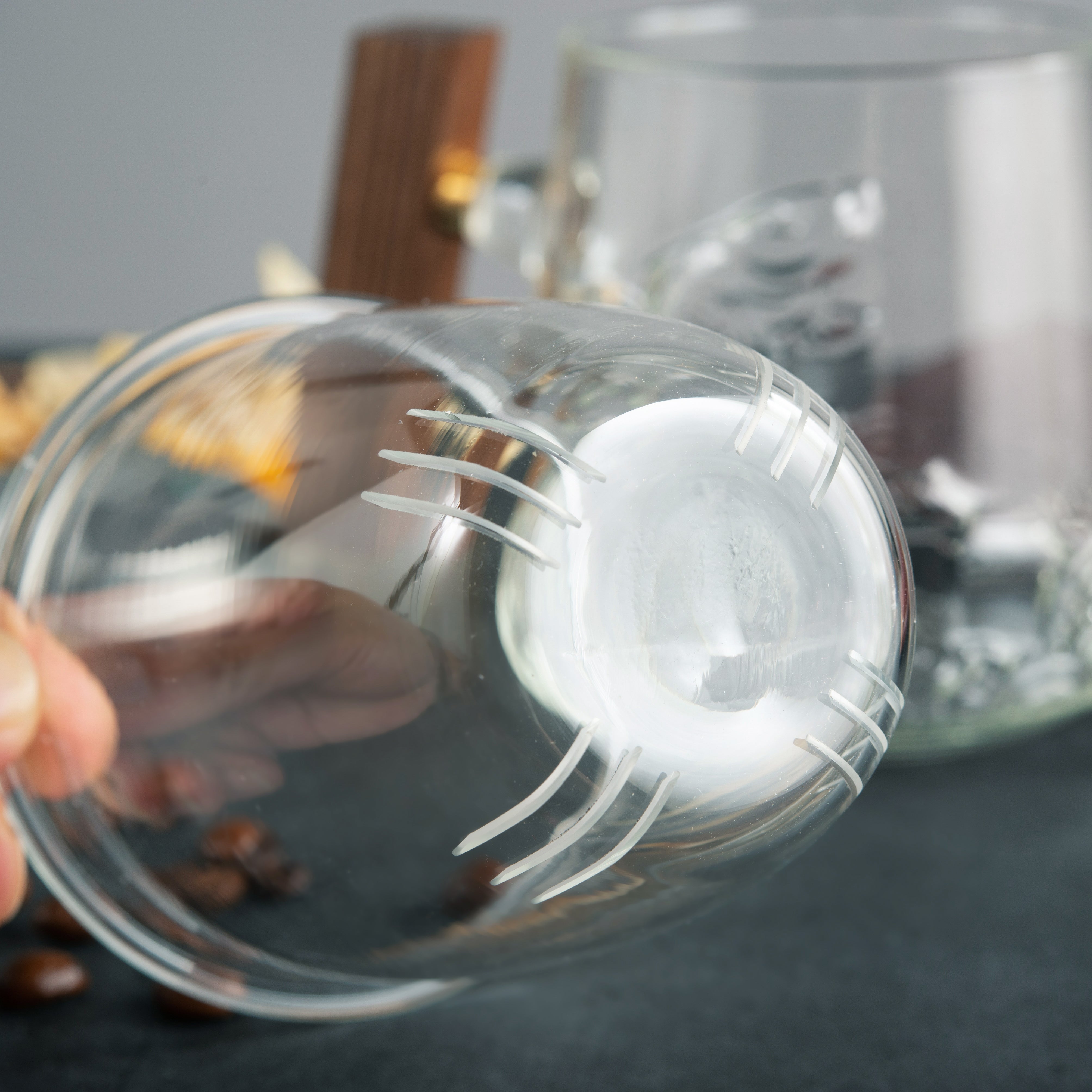 Goldfish Glass Coffee& Tea Mug – Elegant & Heat-Resistant