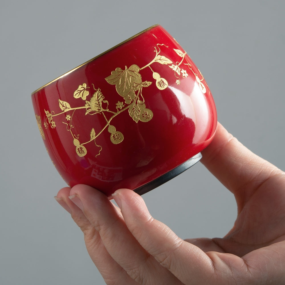 Zodiac Tea Cup-Mutton Fat Jade Porcelain