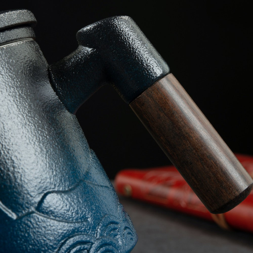 Nature-Inspired Porcelain Mug – Mountain Meets Ocean