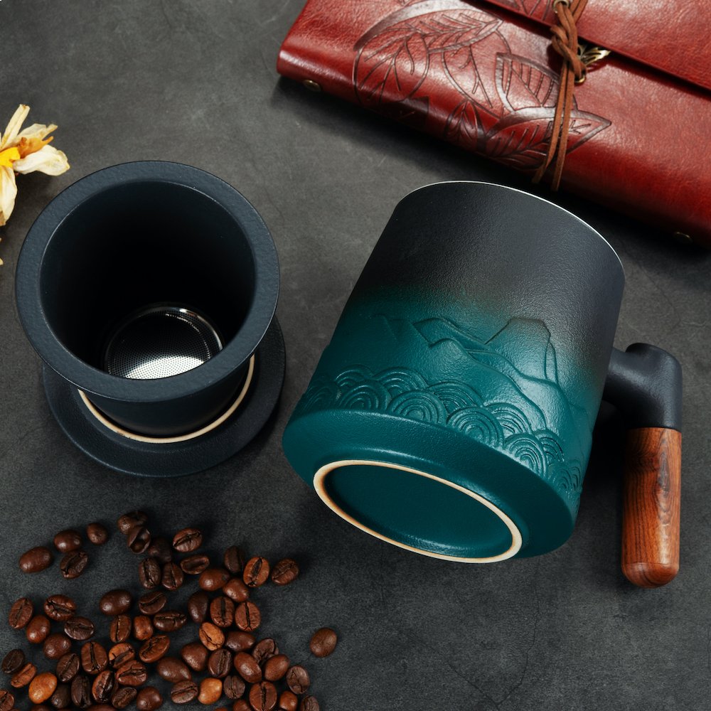500ml Ceramic Mug – Inspired by Nature’s Majesty