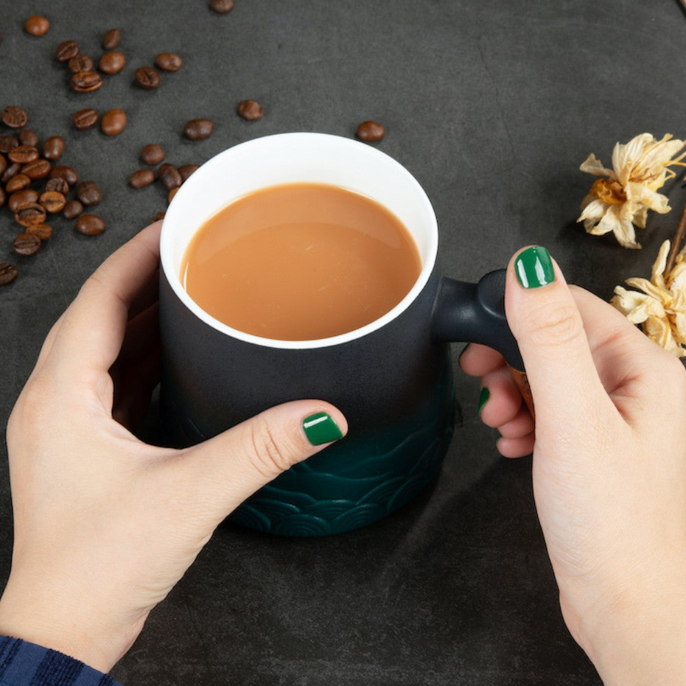 500ml Ceramic Mug – Inspired by Nature’s Majesty