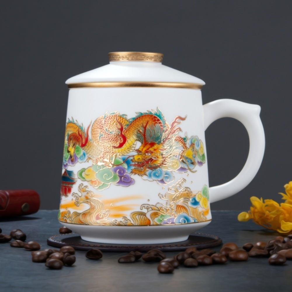 Colorful Dragon Coffee & Tea Mug