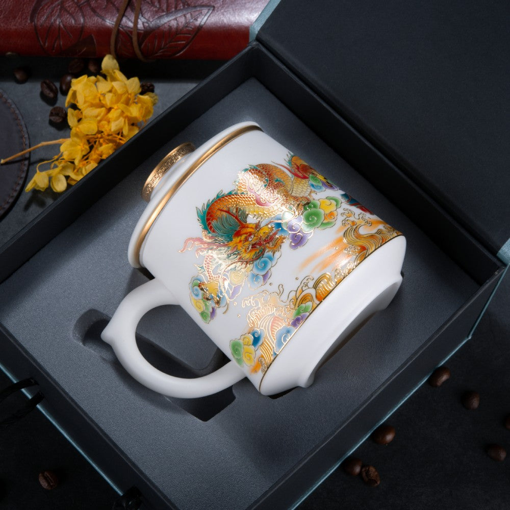 Colorful Dragon Coffee & Tea Mug