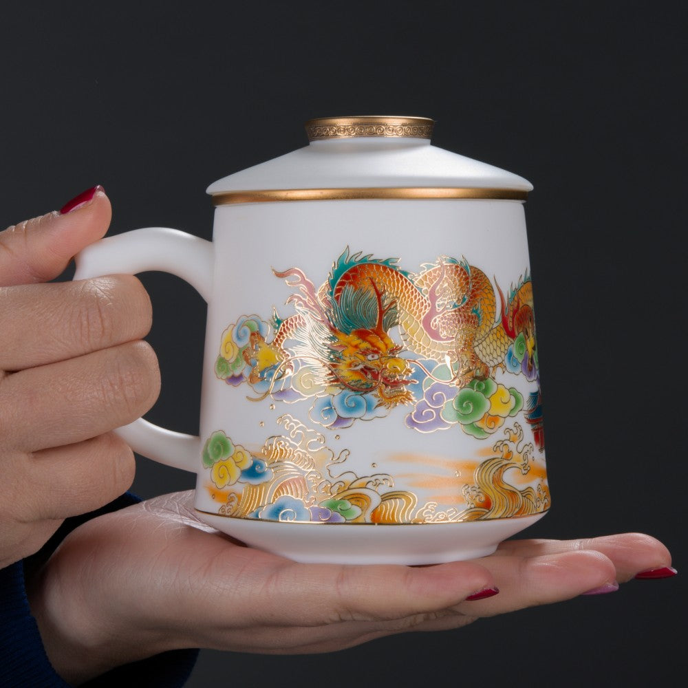 Colorful Dragon Coffee & Tea Mug