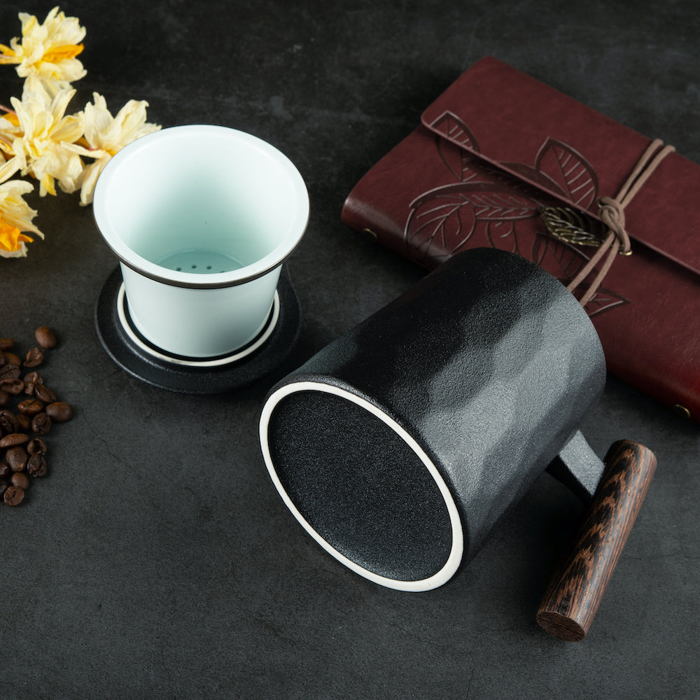 Simple Embossing Coffee & Tea Mug