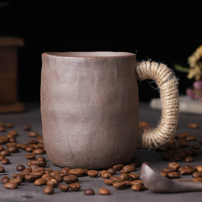 Classical Handmade Rough Ceramic Coffee & Tea Mug