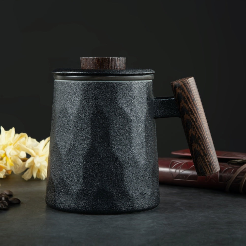 Simple Embossing Coffee & Tea Mug