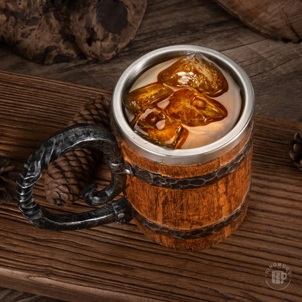 Viking Barrel Mug (Large 500ML)